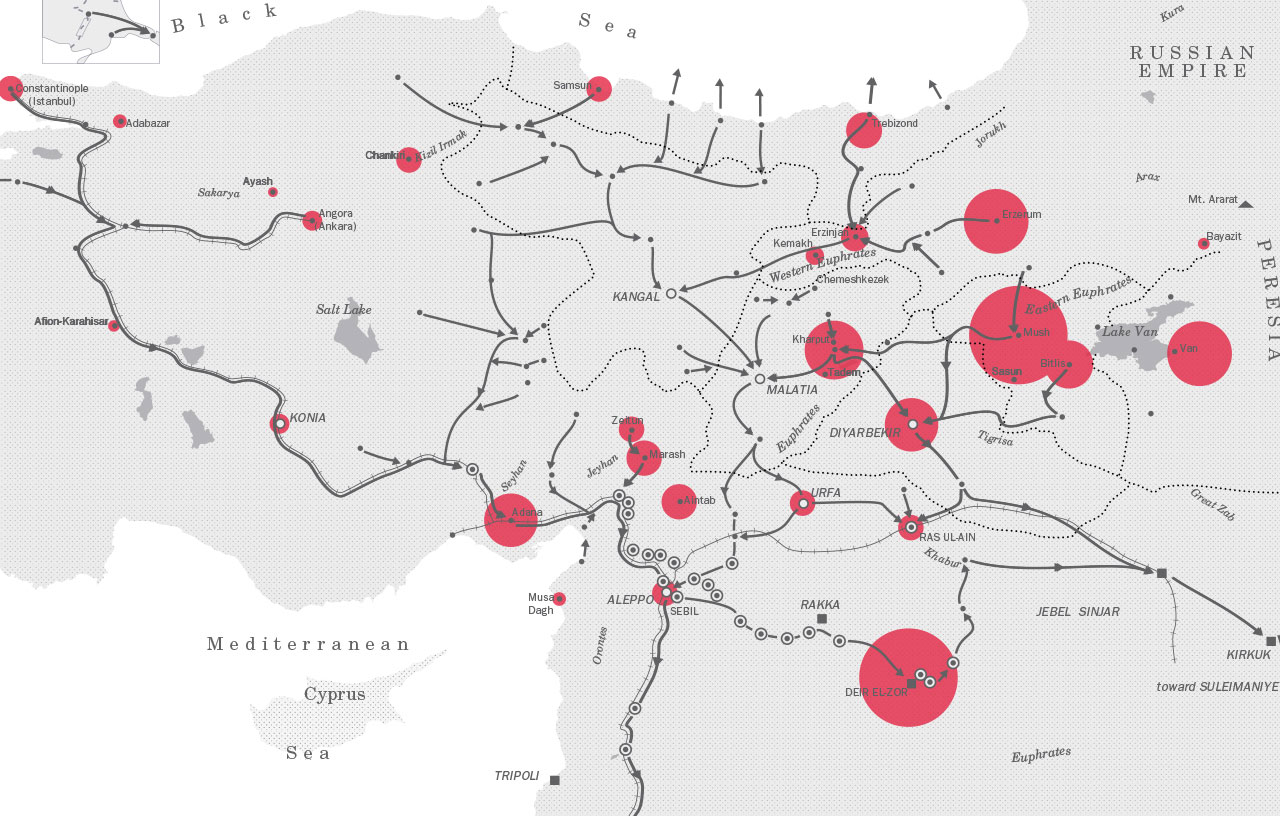 The Armenian Genocide, Explained by Maps